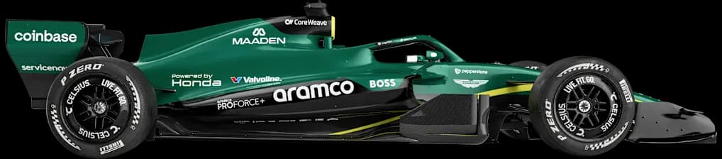 Aston Martin Aramco F1 Team F1 Car