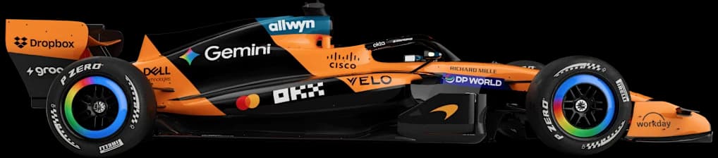 McLaren Formula 1 Team F1 Car